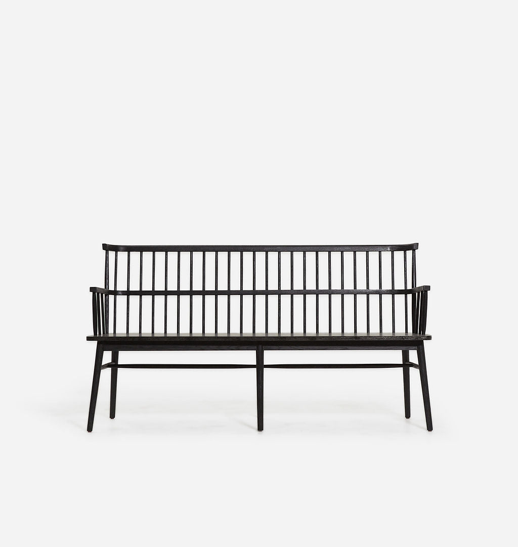 Larkspur Large Bench Black