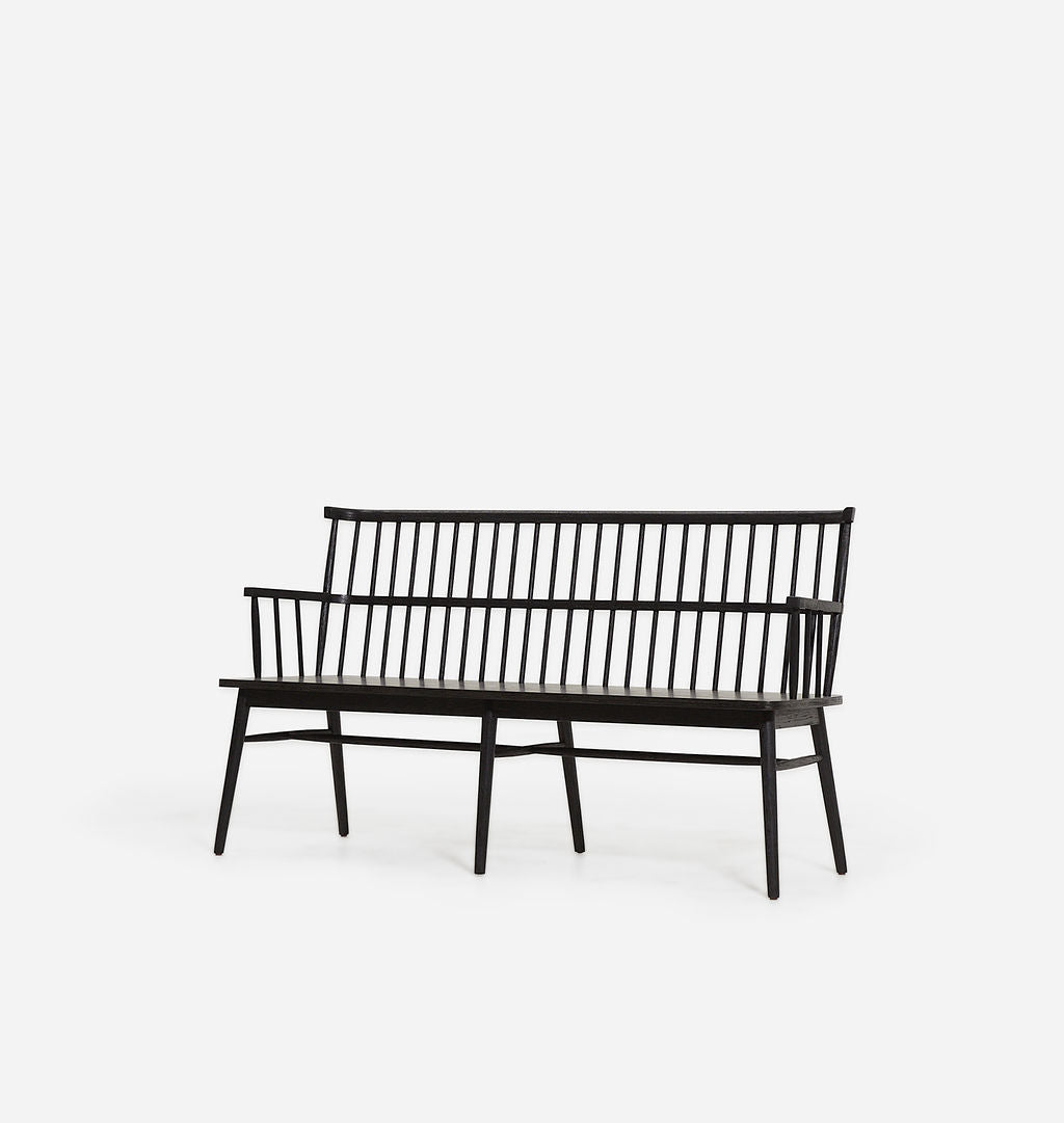 Larkspur Large Bench Black