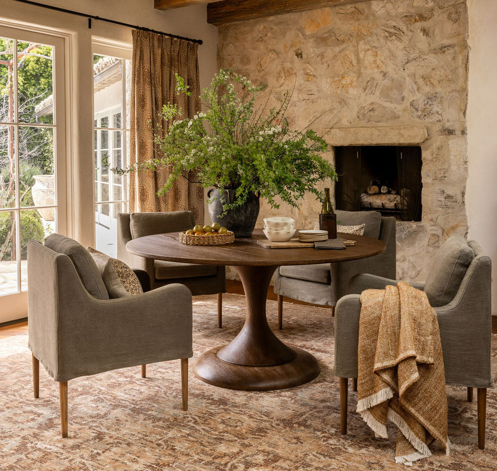 Winfleur Saffron Curtain Panel