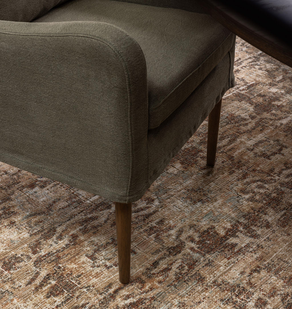 Heritage HER-02 Bark / Multi Area Rug