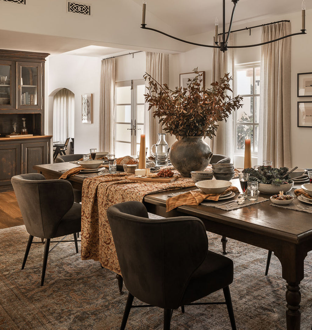 Arrowhead Tablecloth Taupe