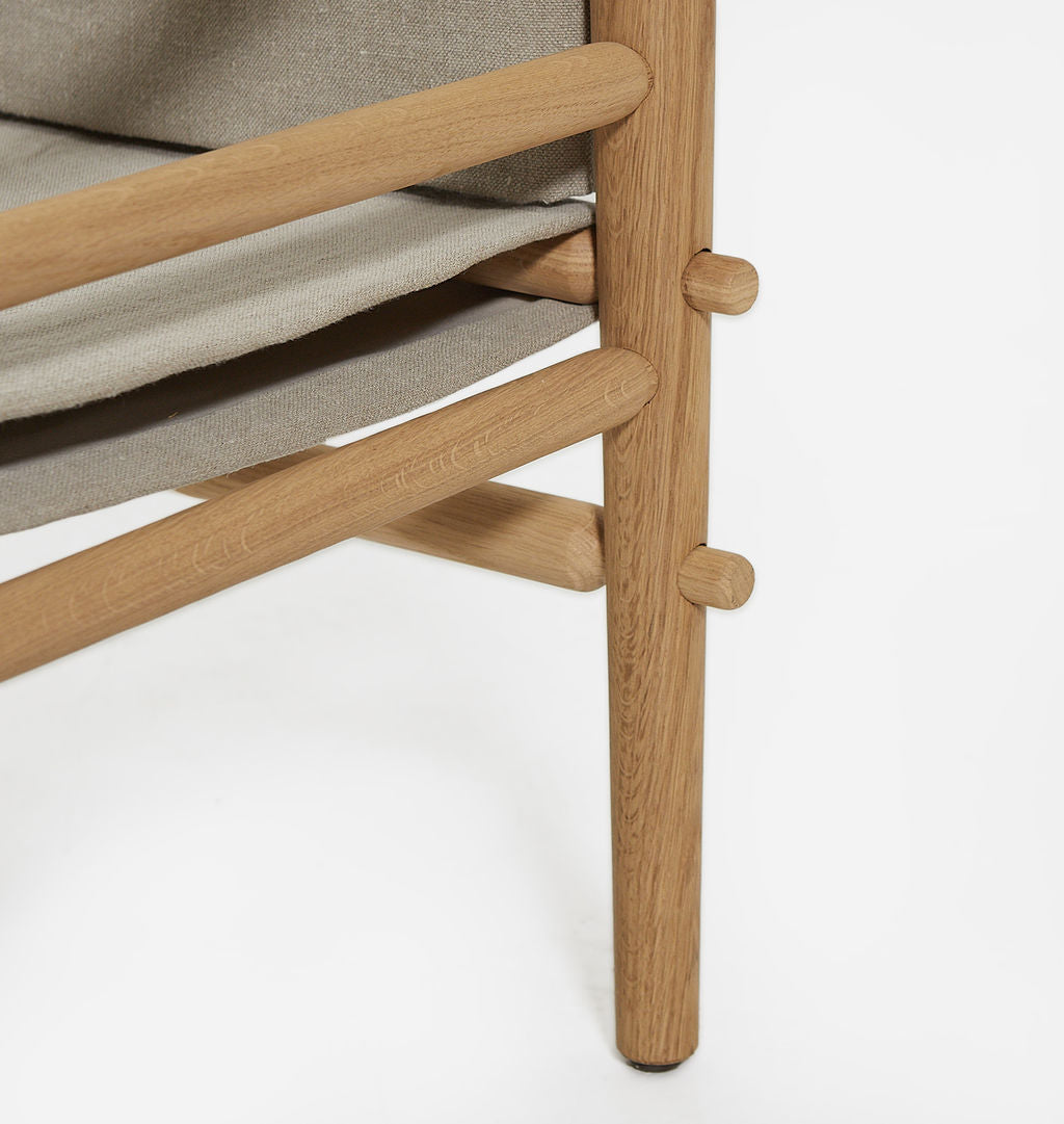 Montauk Hemp Linen Armchair