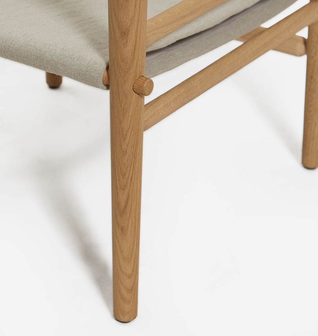 Montauk Hemp Linen Armchair