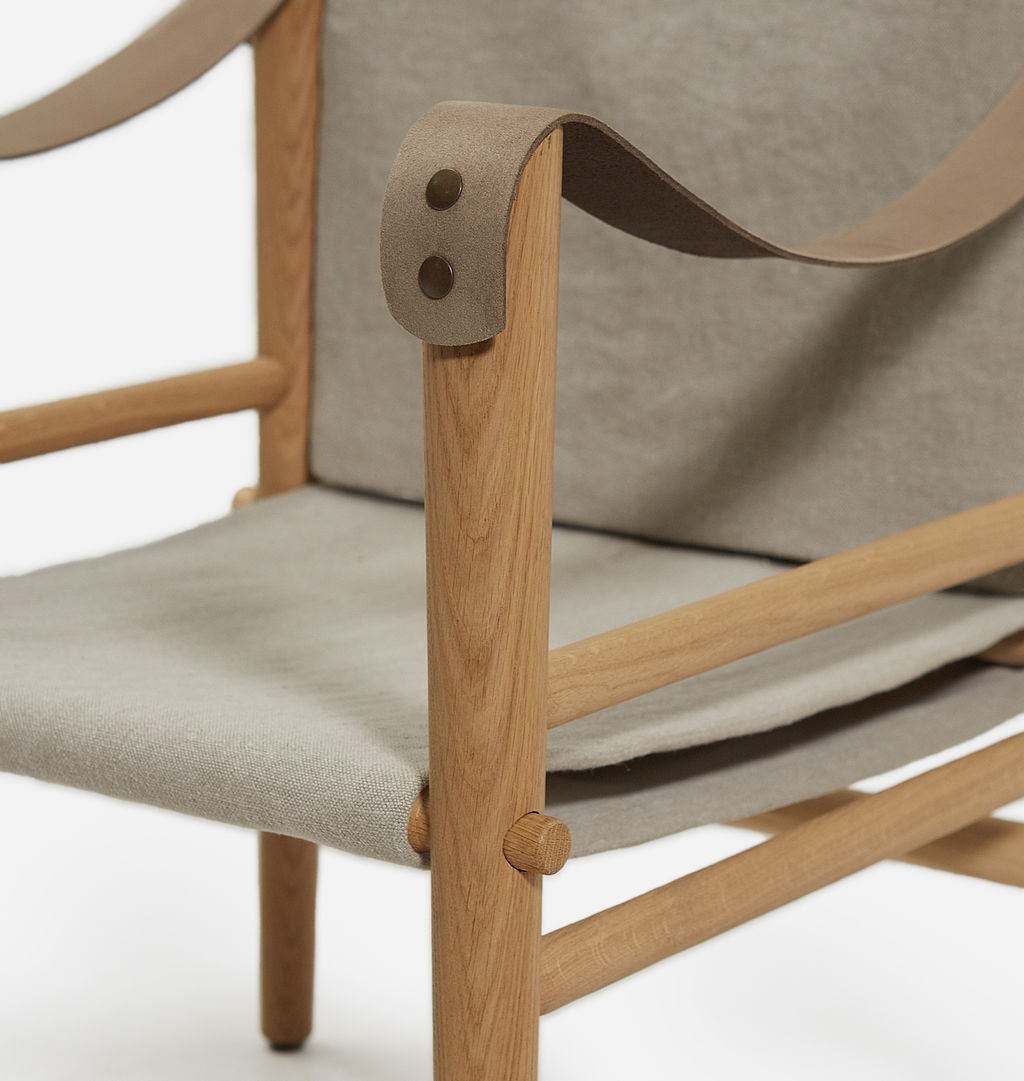 Montauk Hemp Linen Armchair