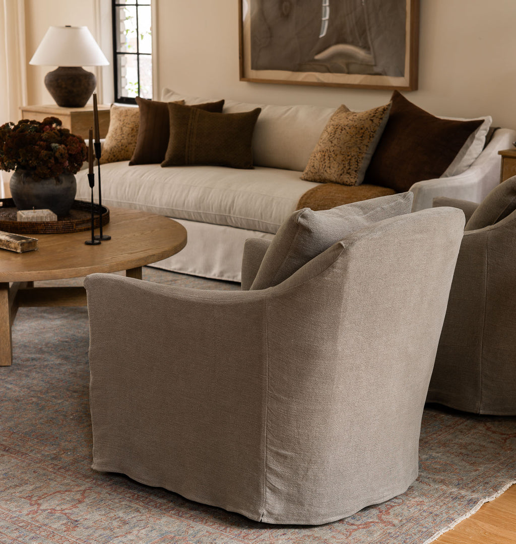 Luna Slipcovered Chair