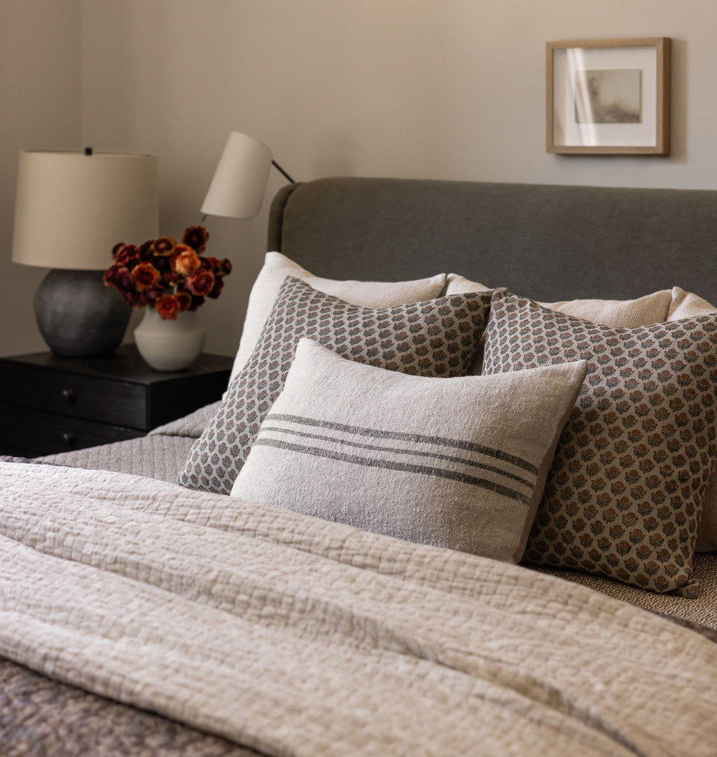 Bailey Pillow 22" x 22" Coral