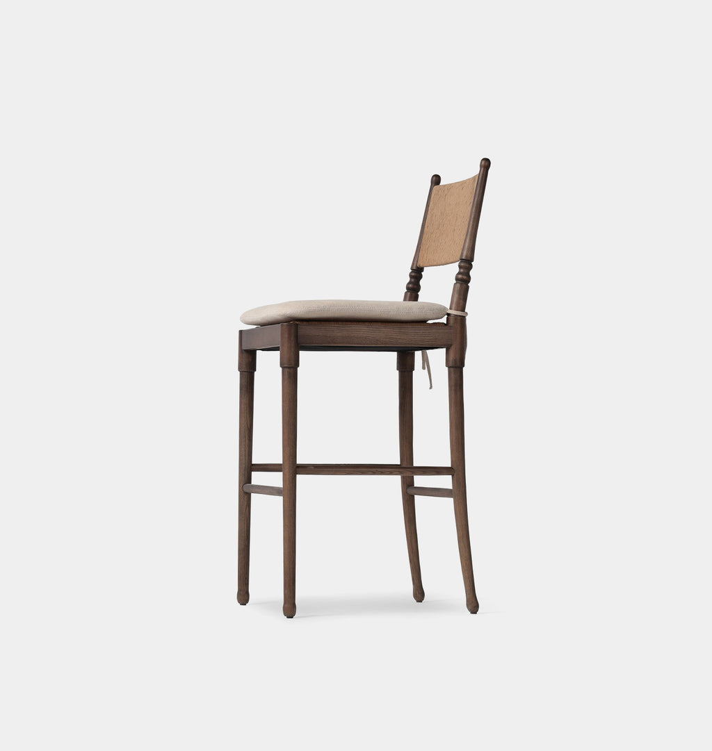 Fayth Bar Stool Broadway Dune Cushion