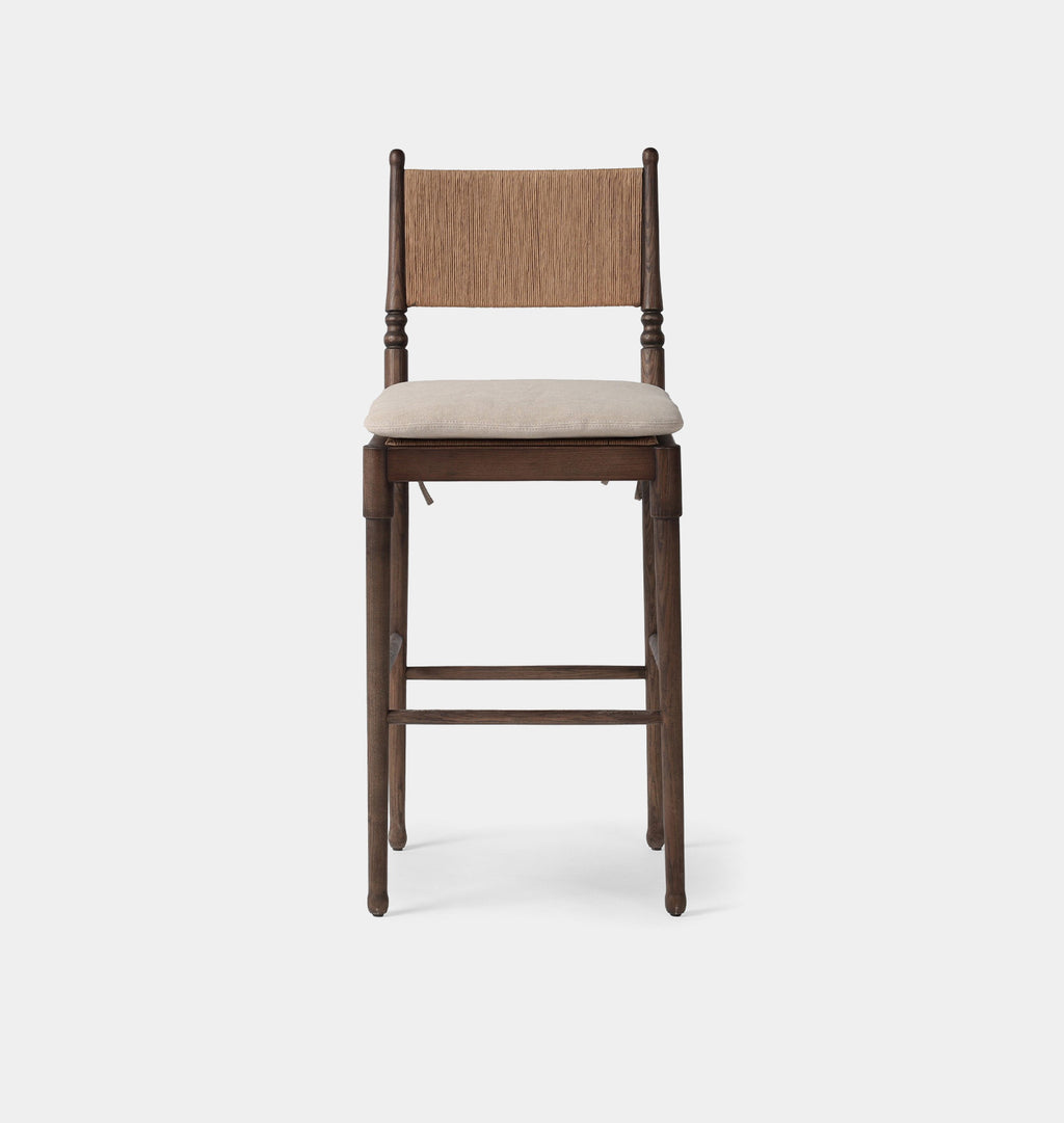 Fayth Bar Stool Broadway Dune Cushion