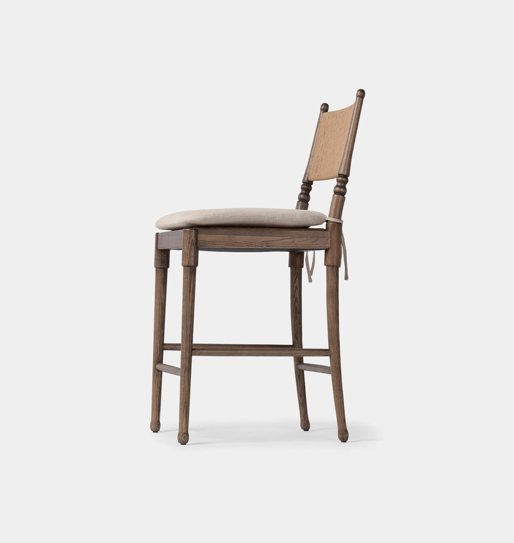 Fayth Counter Stool Broadway Dune Cushion