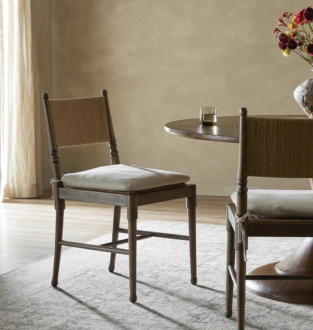 Fayth Dining Chair Broadway Dune Cushion