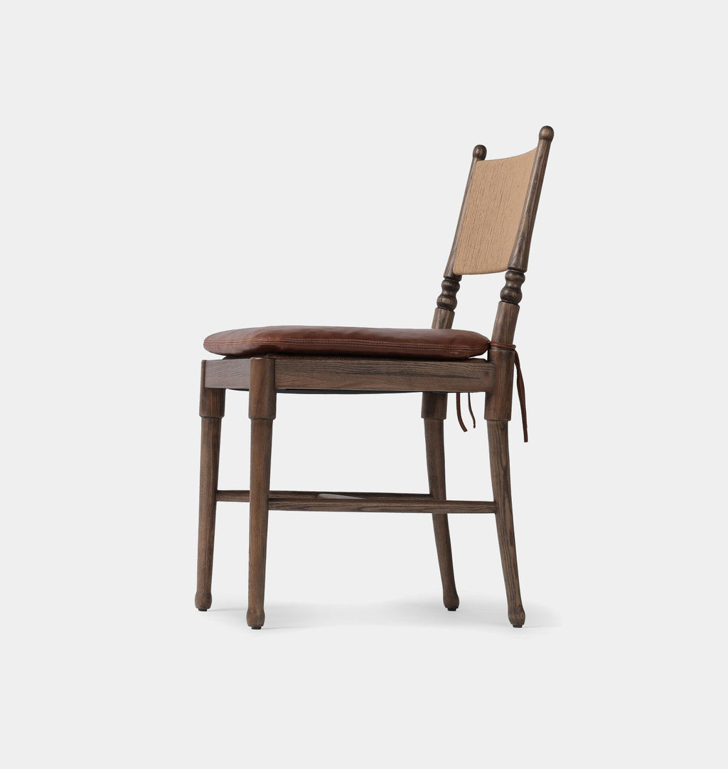 Fayth Dining Chair Dulane Mahogany Cushion