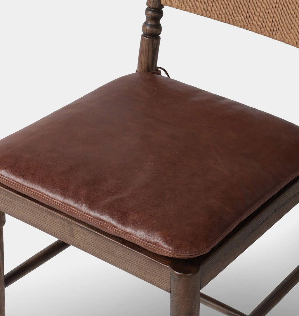Fayth Dining Chair Dulane Mahogany Cushion