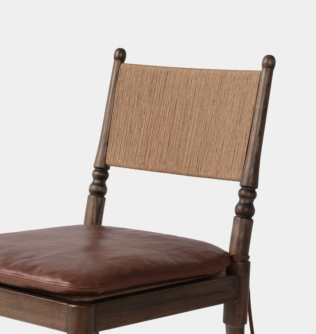 Fayth Dining Chair Dulane Mahogany Cushion