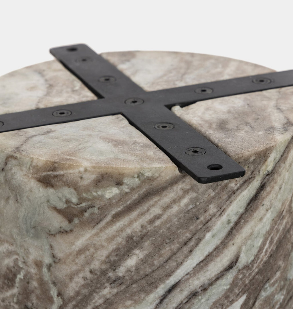 Figueroa Marble Round Dining Table
