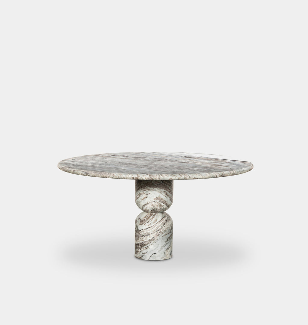 Figueroa Marble Round Dining Table 60"