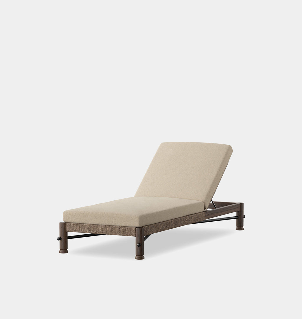 Finnegan Outdoor Chaise Alessi Buff