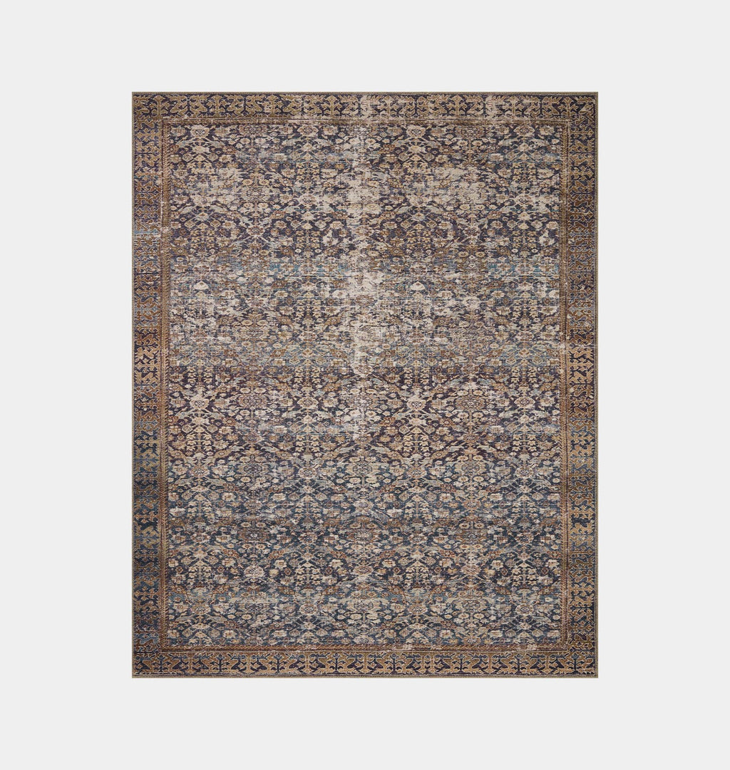 Georgie GER-05 Denim / Spice Area Rug