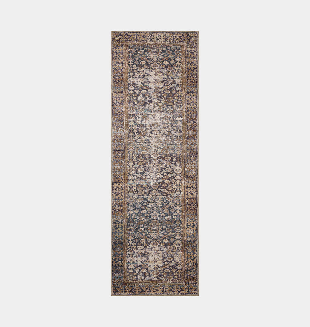 Georgie GER-05 Denim / Spice Area Rug
