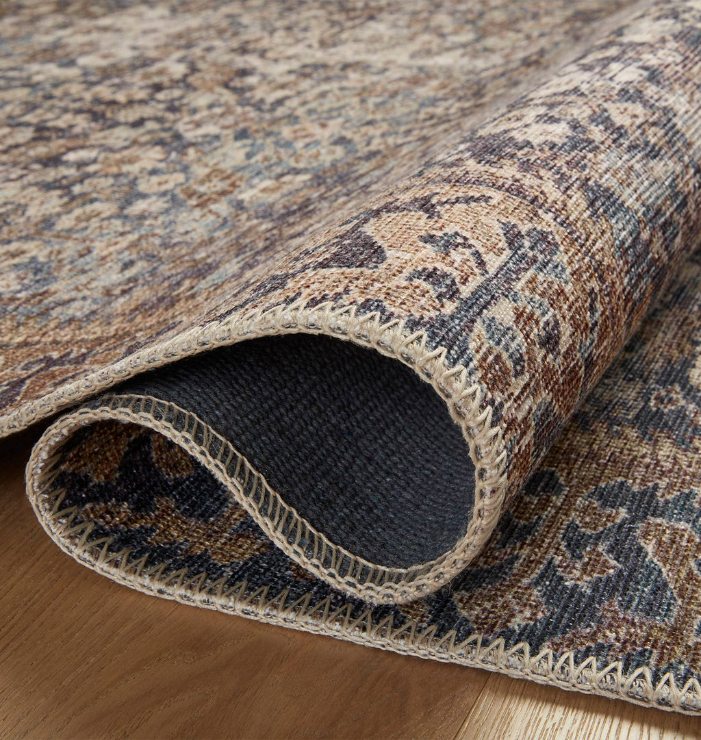 Georgie GER-05 Denim / Spice Area Rug