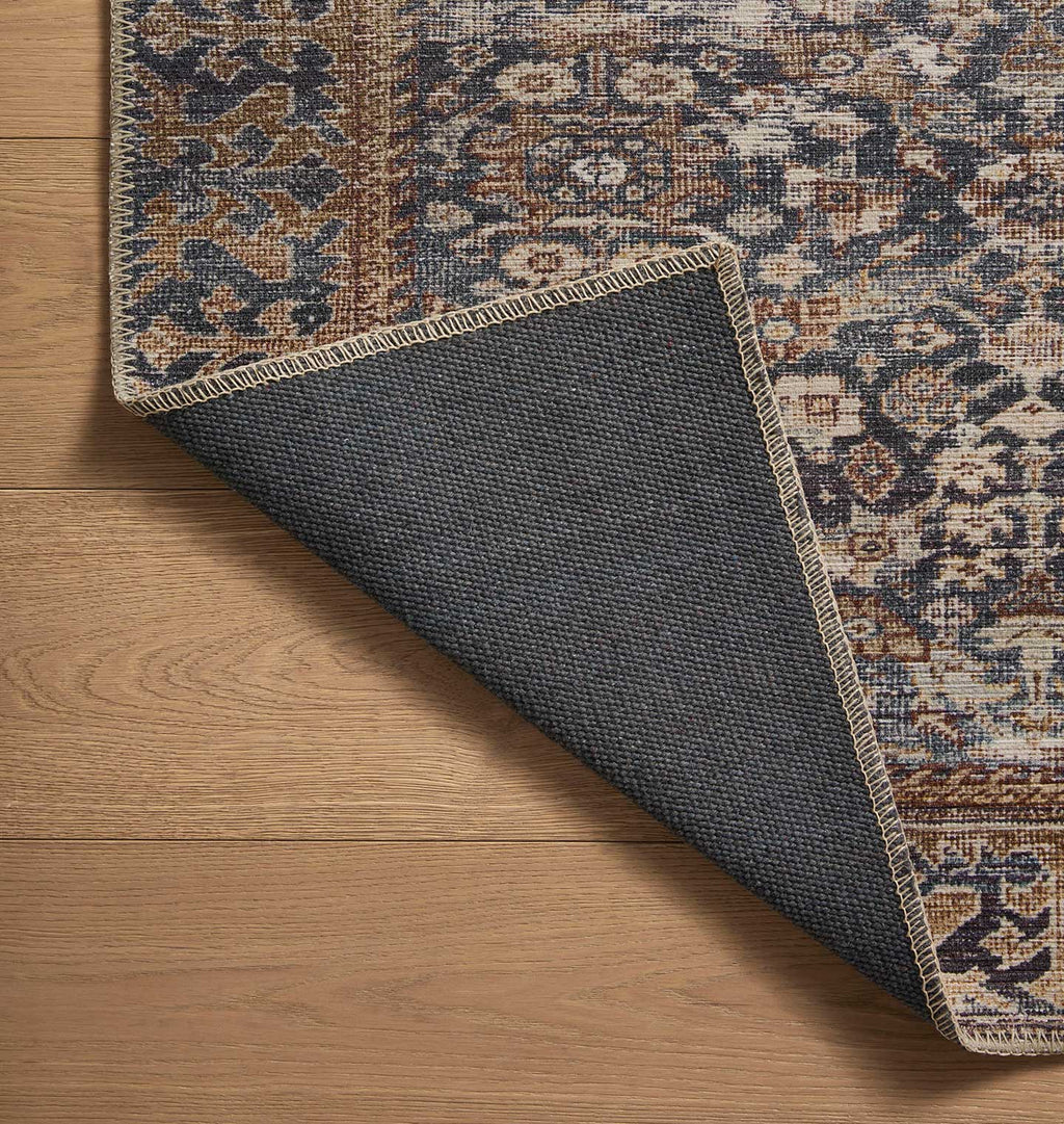 Georgie GER-05 Denim / Spice Area Rug