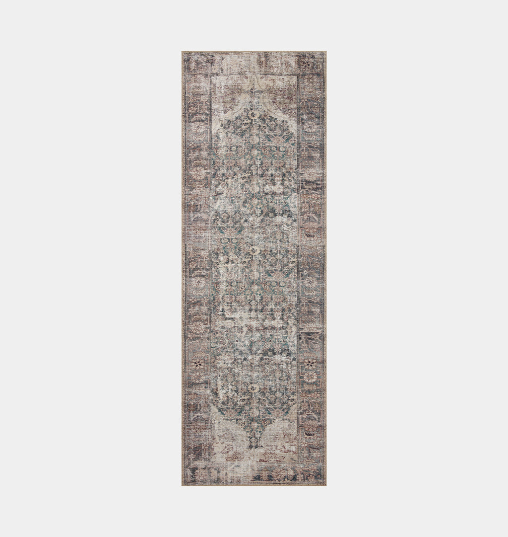 Georgie GER-08 Lagoon / Beige Area Rug