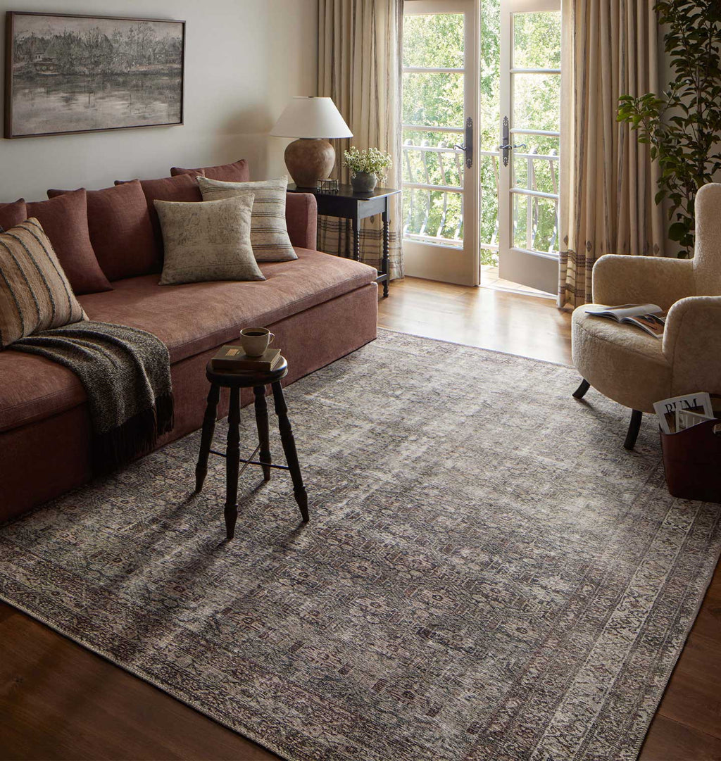 Georgie GER-10 Moss / Bark Area Rug