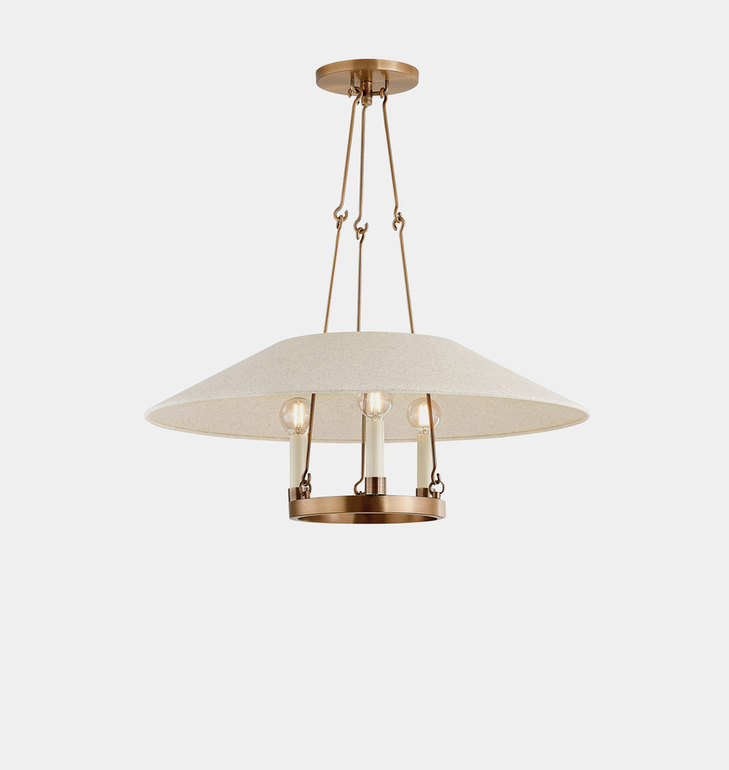 Galesi Chandelier Brass
