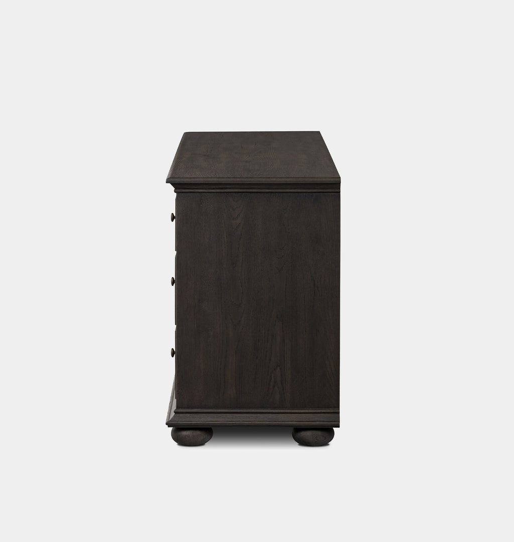 Geoffrey 8 Drawer Dresser Smoked Black