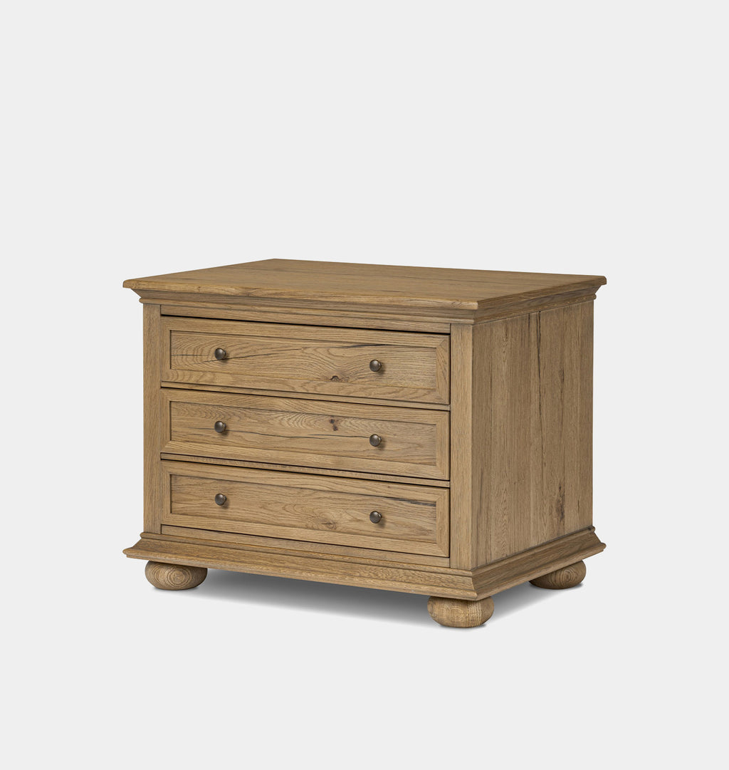Geoffrey Nightstand Worn Oak