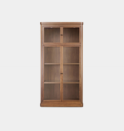 Gleason Cabinet Dark Brown Walnut