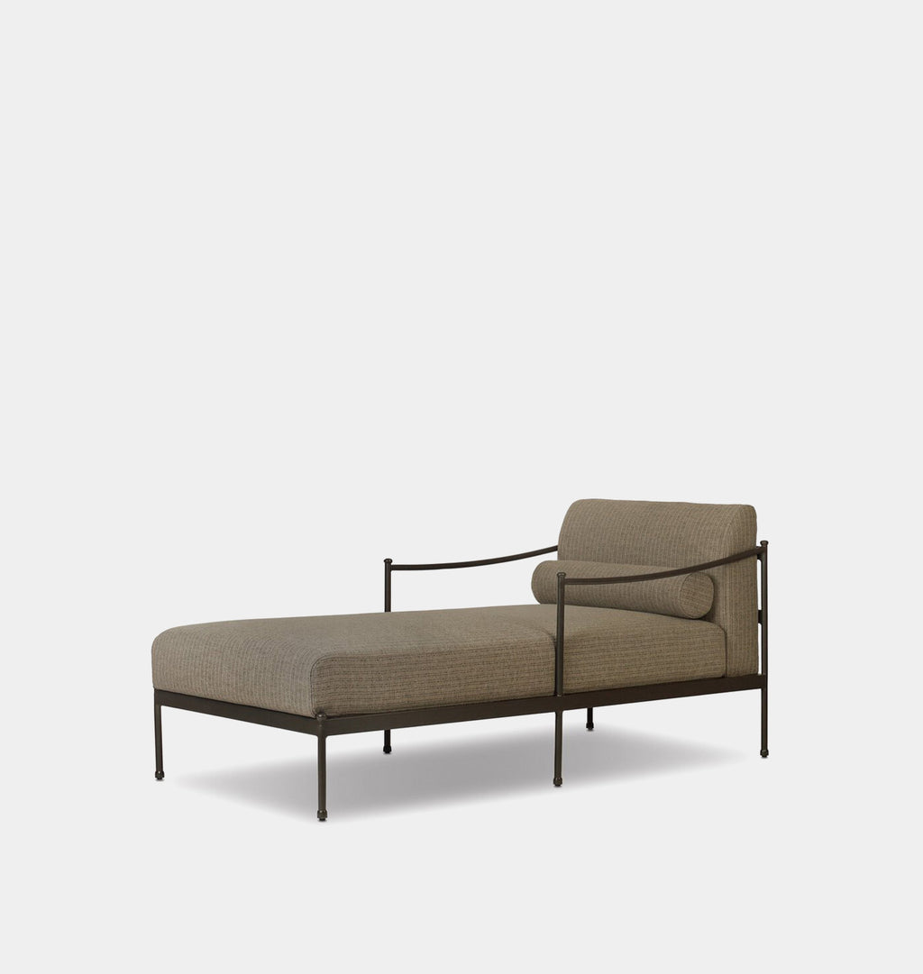 Granger Outdoor Chaise Ambro Stripe
