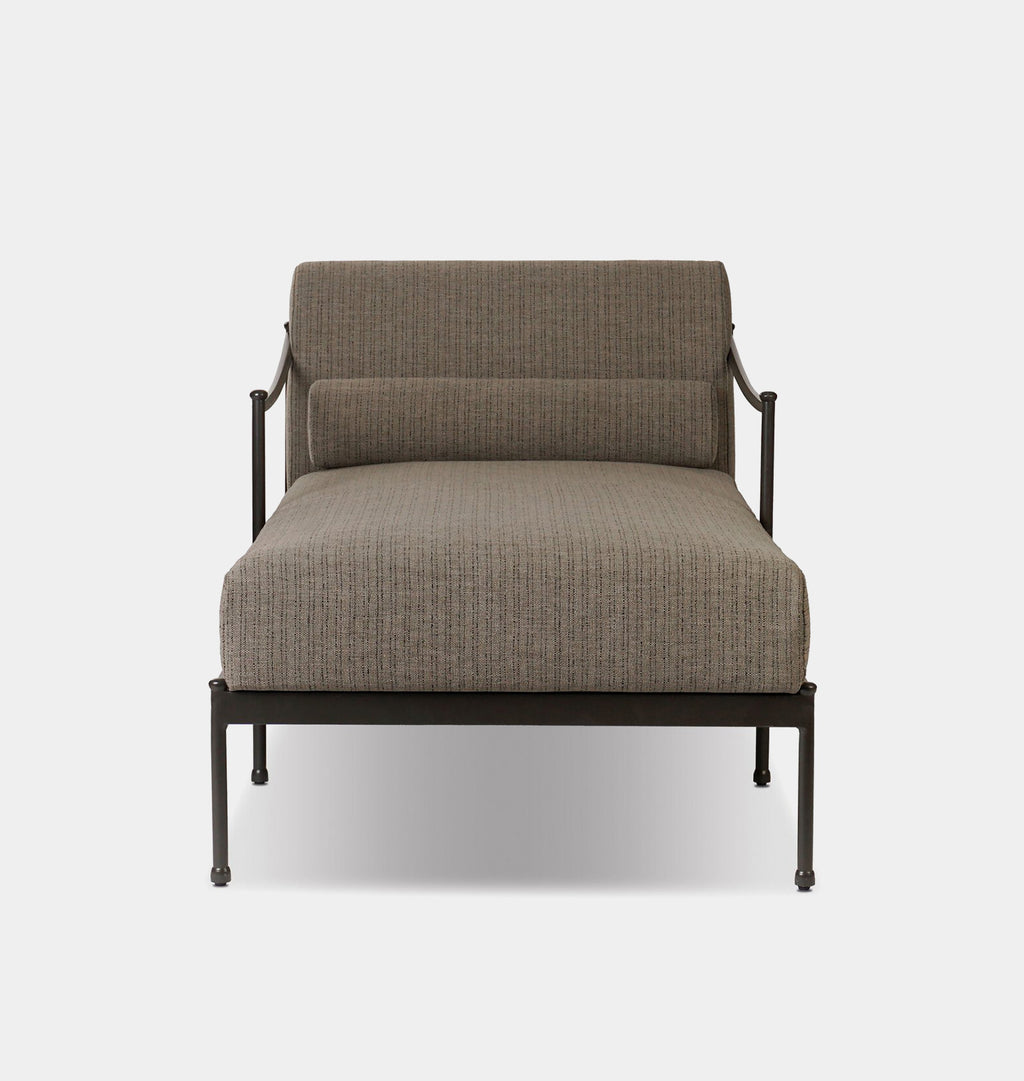 Granger Outdoor Chaise Ambro Stripe
