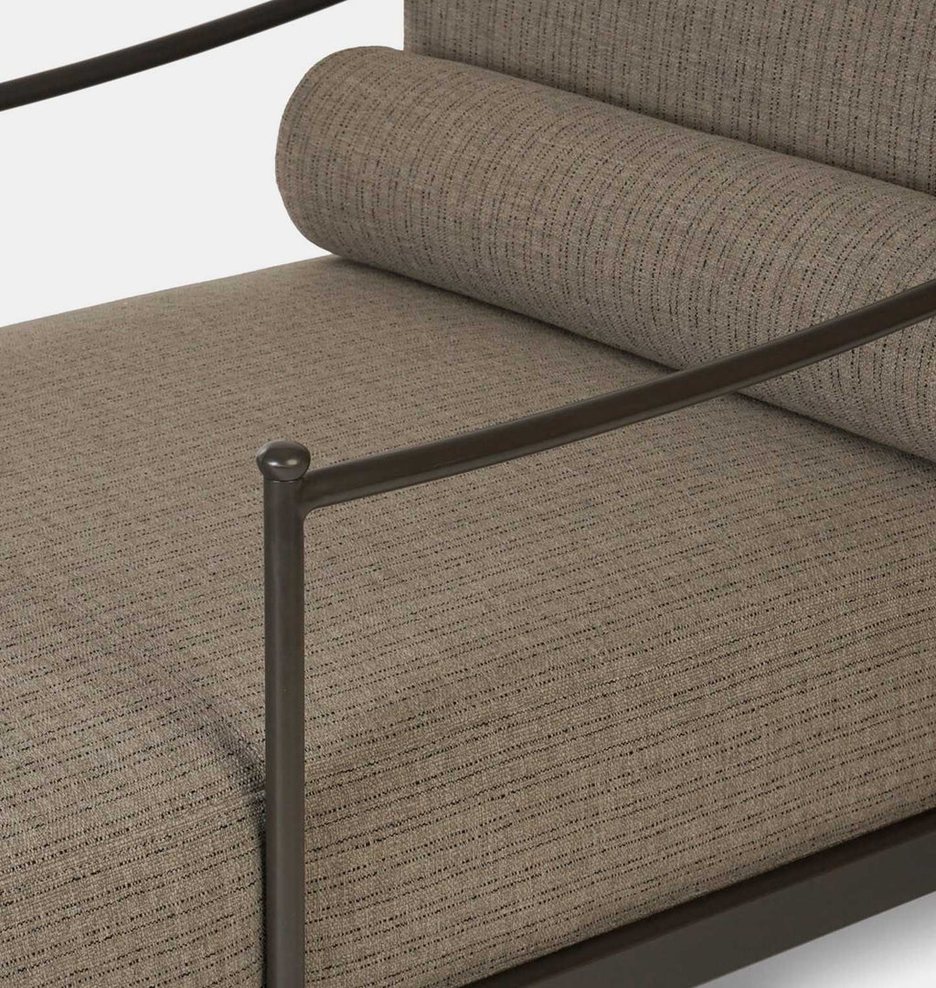 Granger Outdoor Chaise Ambro Stripe