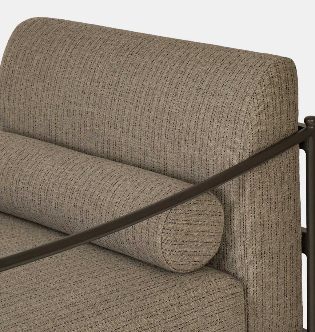 Granger Outdoor Chaise Ambro Stripe