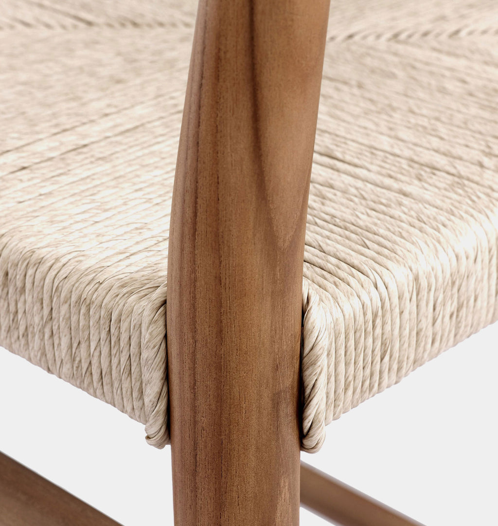 Grove Outdoor Bar Stool Natural Teak