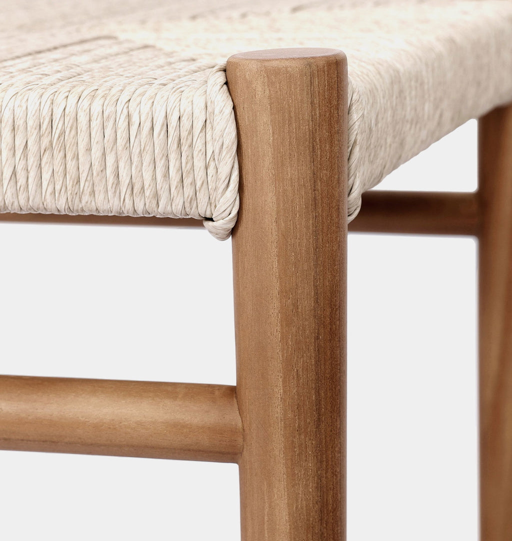 Grove Outdoor Bar Stool Natural Teak