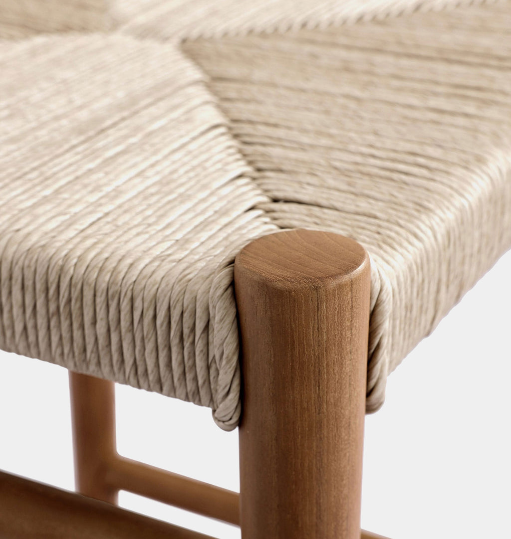Grove Outdoor Bar Stool Natural Teak
