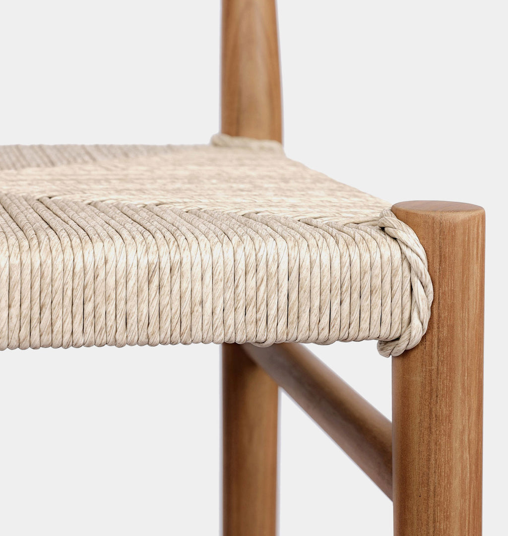 Grove Outdoor Bar Stool Natural Teak