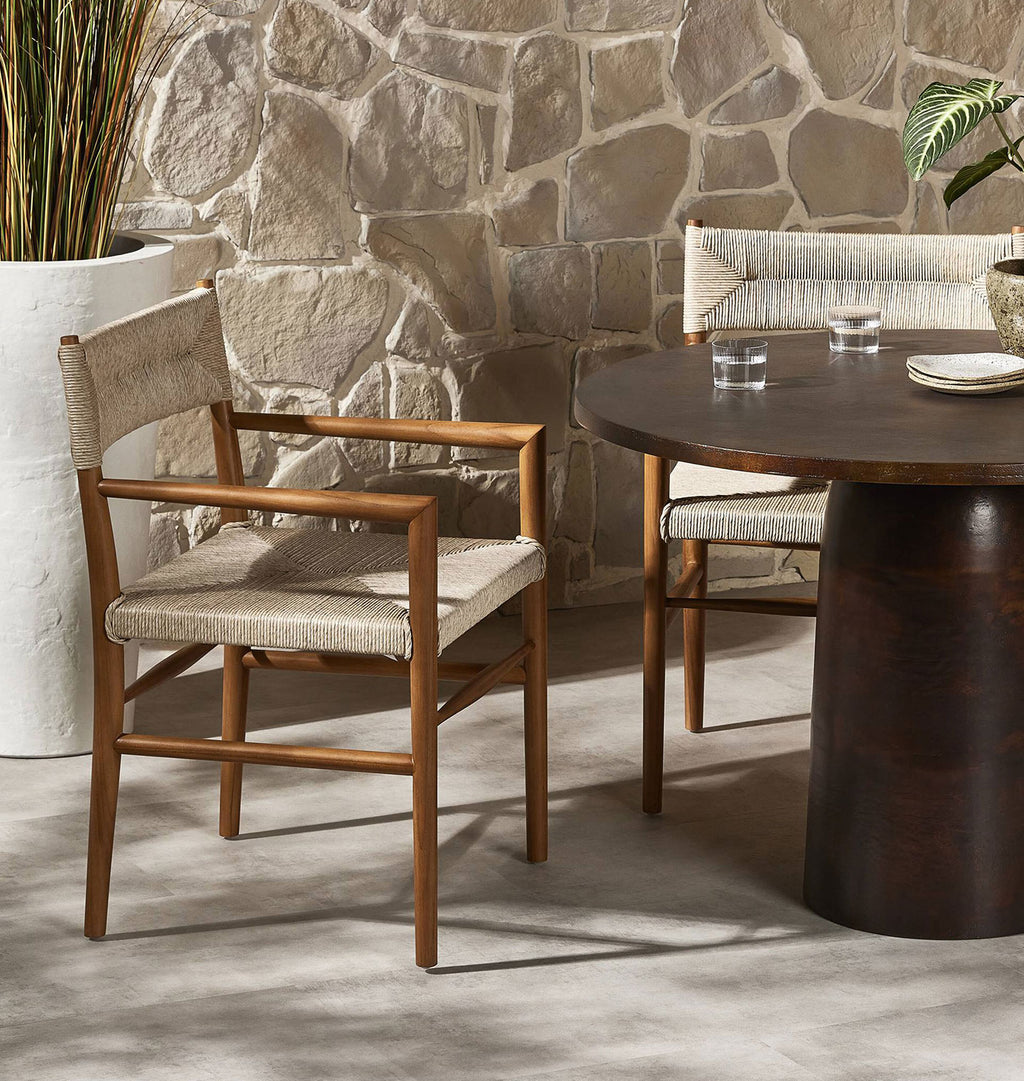 Grove Outdoor Dining Chair Natural Teak