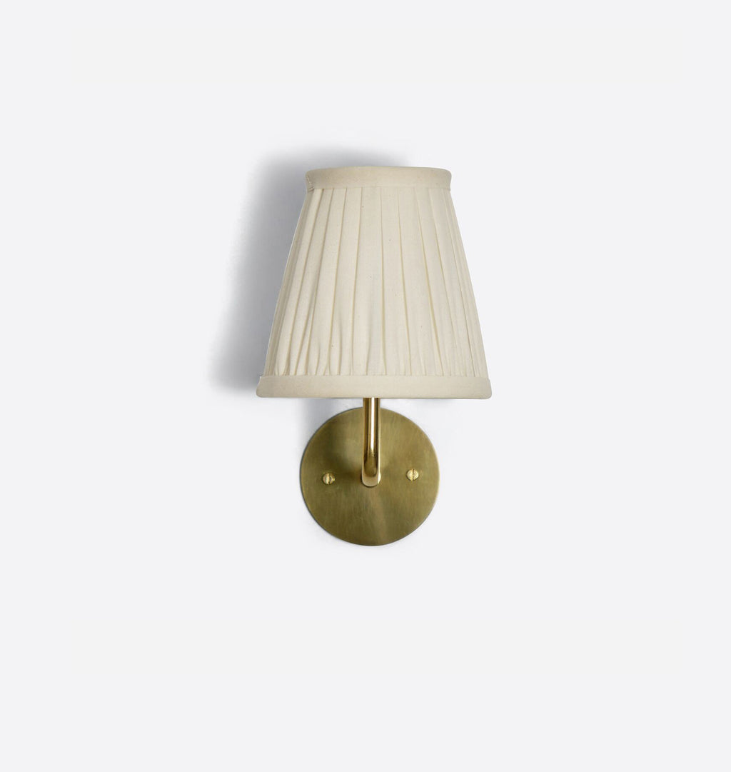 Henley Wall Sconce Natural Cotton
