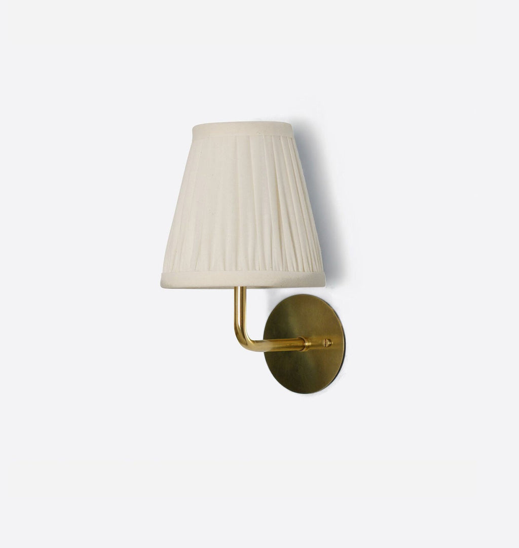 Henley Wall Sconce Natural Cotton
