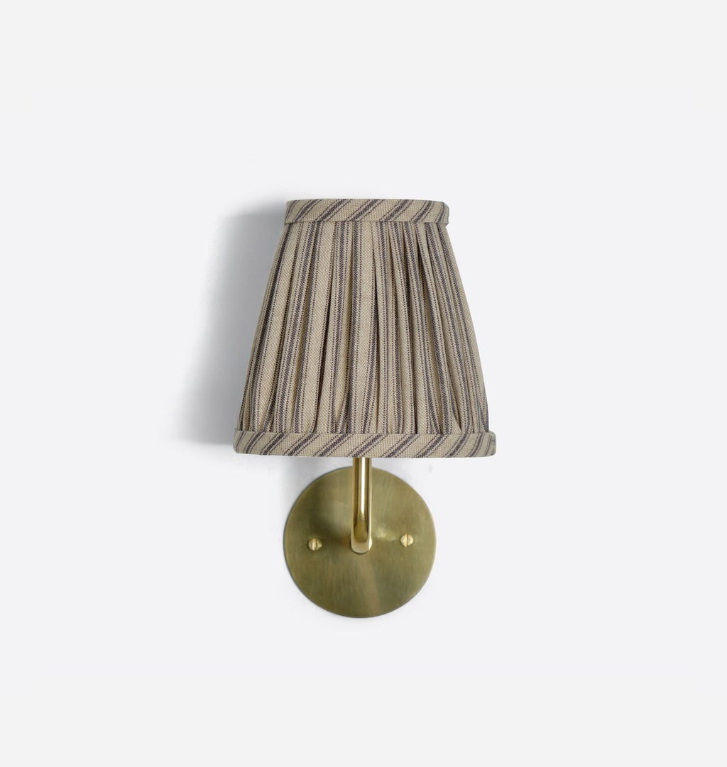 Henley Wall Sconce Black Venetian Stripe