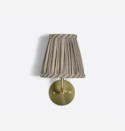 Henley Wall Sconce Black Venetian Stripe