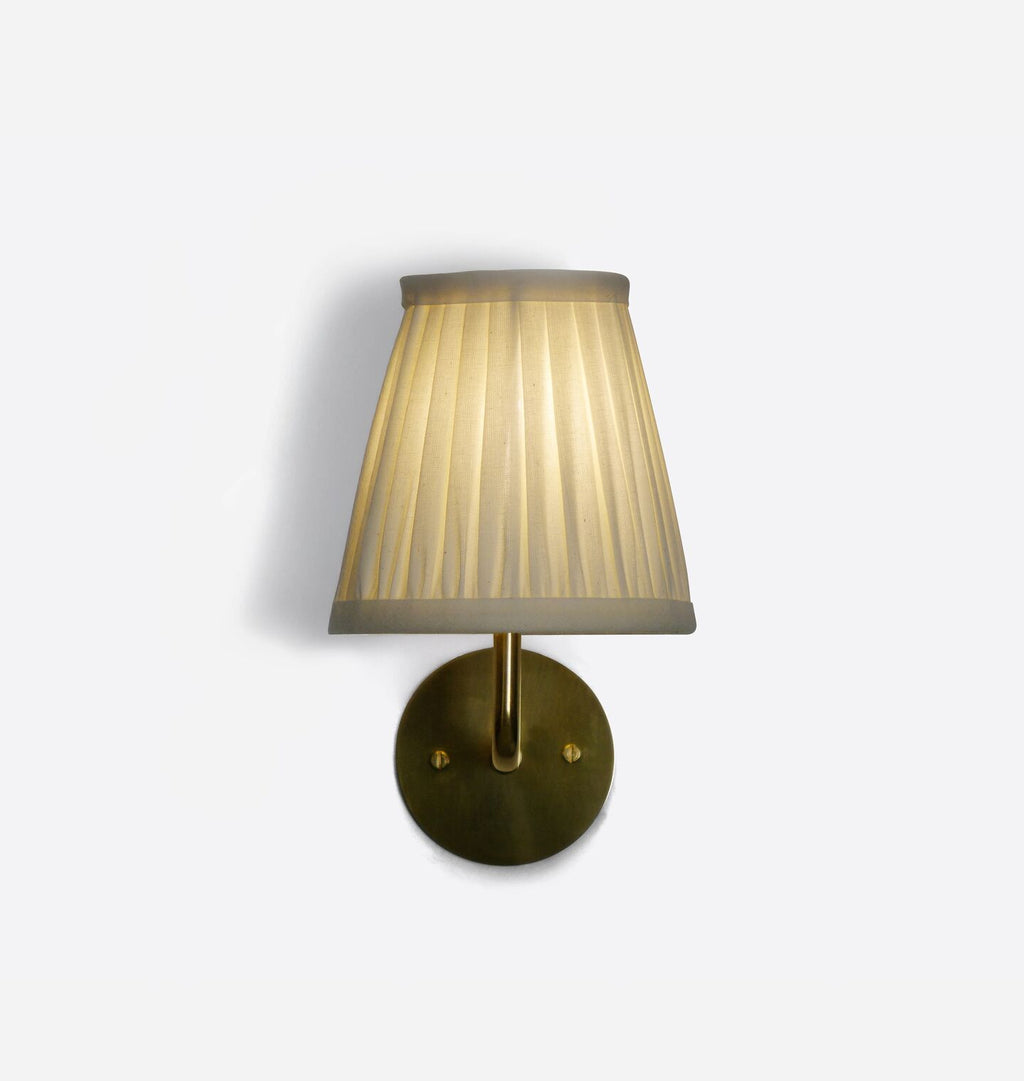 Henley Wall Sconce Natural Cotton