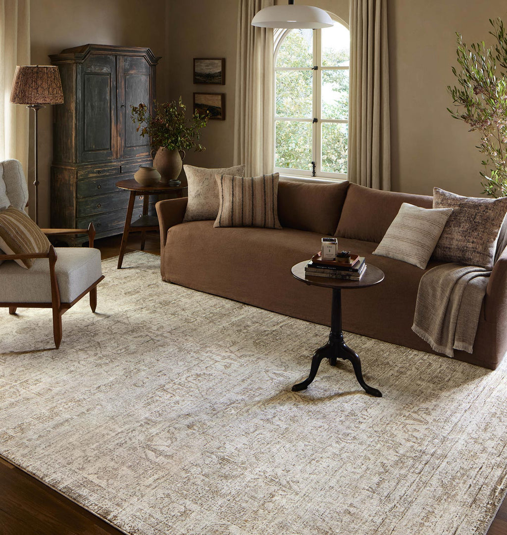 Honora HON-01 Ivory / Natural Area Rug