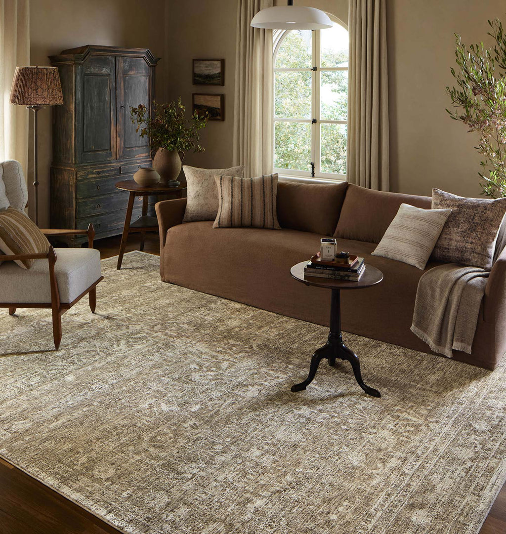 Honora HON-01 Khaki / Beige 2' x 3'4" Accent Rug