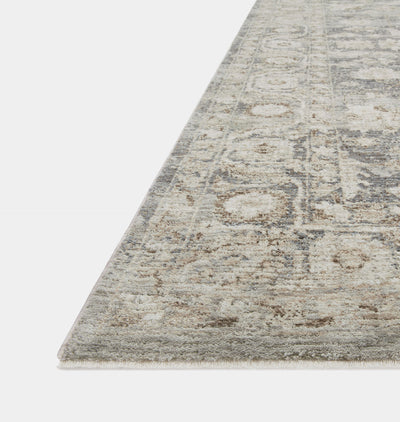 Honora HON-02 Slate / Beige 18" x 18" Sample Rug