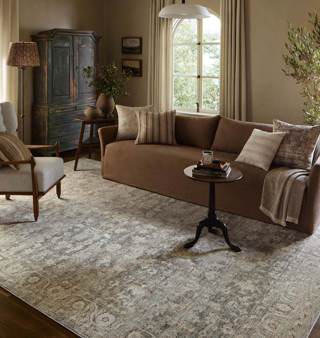 Honora HON-02 Slate / Beige 2' x 3'4" Accent Rug