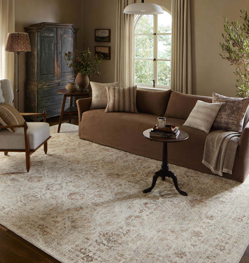 Honora HON-03 Beige / Spice Area Rug