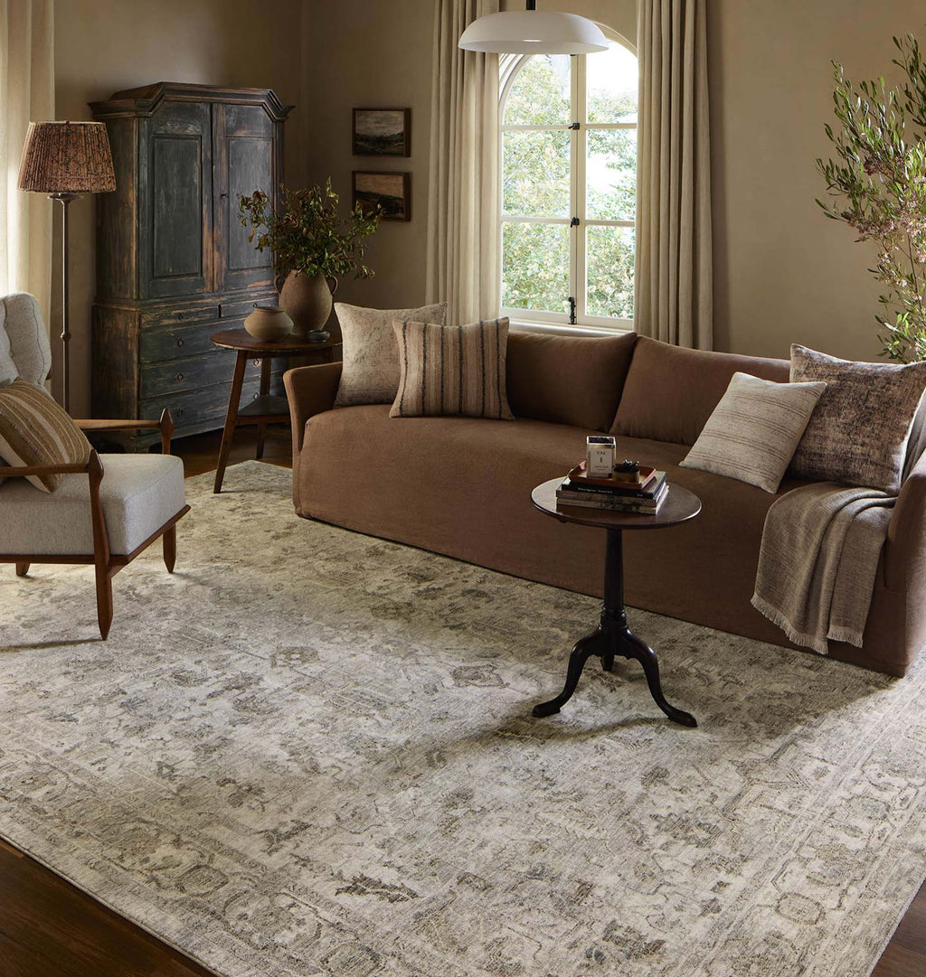 Honora HON-06 Grey / Taupe Area Rug